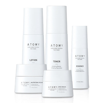 Atomy Atomy The Fame Skin Care System SET - brightening - front bottle shot