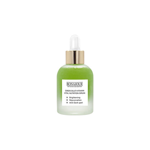 BONAJOUR BONAJOUR Green Multi-Vitamin Vital Nutrition Serum 35ml - soothing - front bottle shot