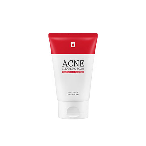 TOSOWOONG TOSOWOONG Acne Cleansing Foam 100ml - soothing - front bottle shot