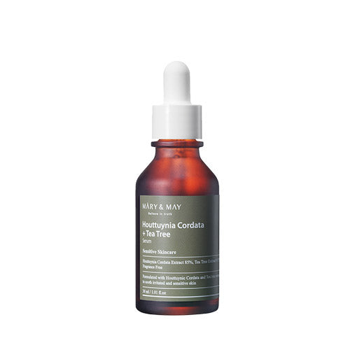 Mary&May Mary&May Houttuynia Cordata + Tea Tree Serum 30ml - soothing - front bottle shot