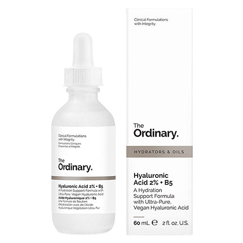 The Ordinary The Ordinary Hyaluronic Acid 2%+B5 60ml - hydrating - front bottle shot