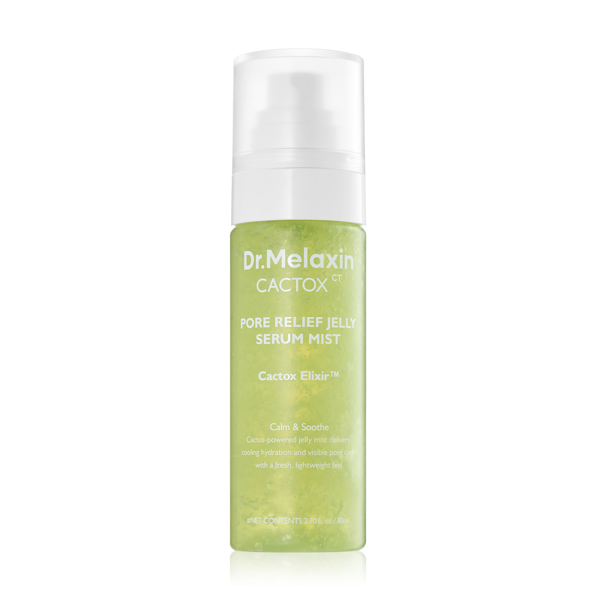 Dr.Melaxin Dr.Melaxin Cactox Pore Relief Jelly Serum Mist 80ml - hydrating - front bottle shot