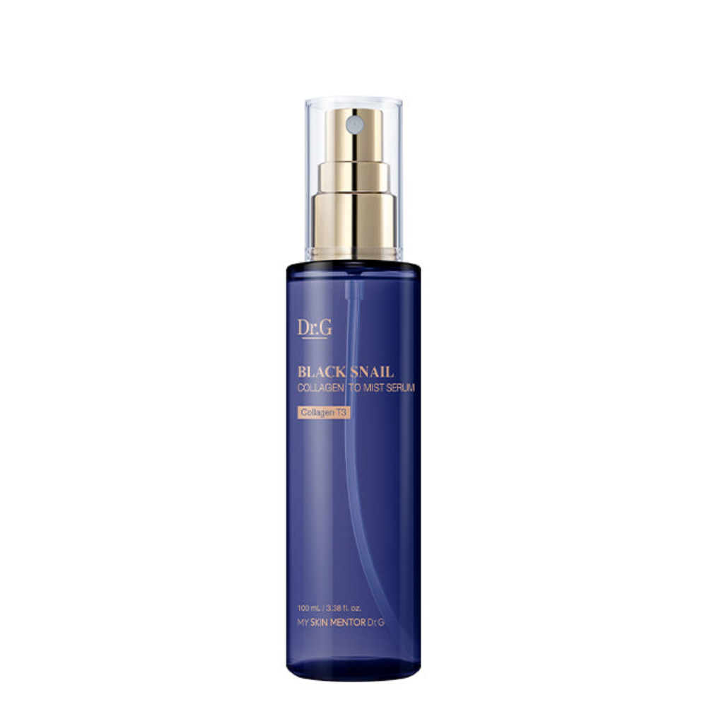 Dr.G Dr.G Black Snail Collagen to Mist Serum 100ml - hydrating - front bottle shot