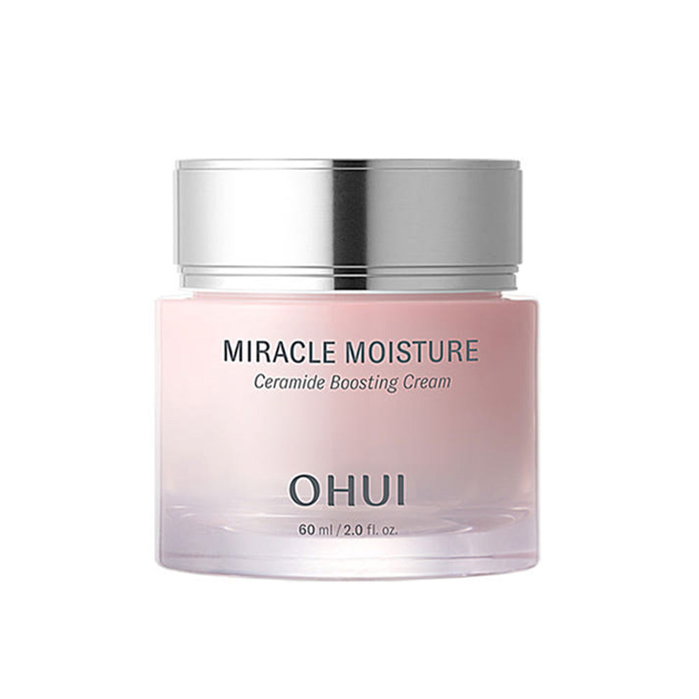 OHUI OHUI Miracle Moisture Ceramide Boosting Cream 60ml - hydrating - front bottle shot