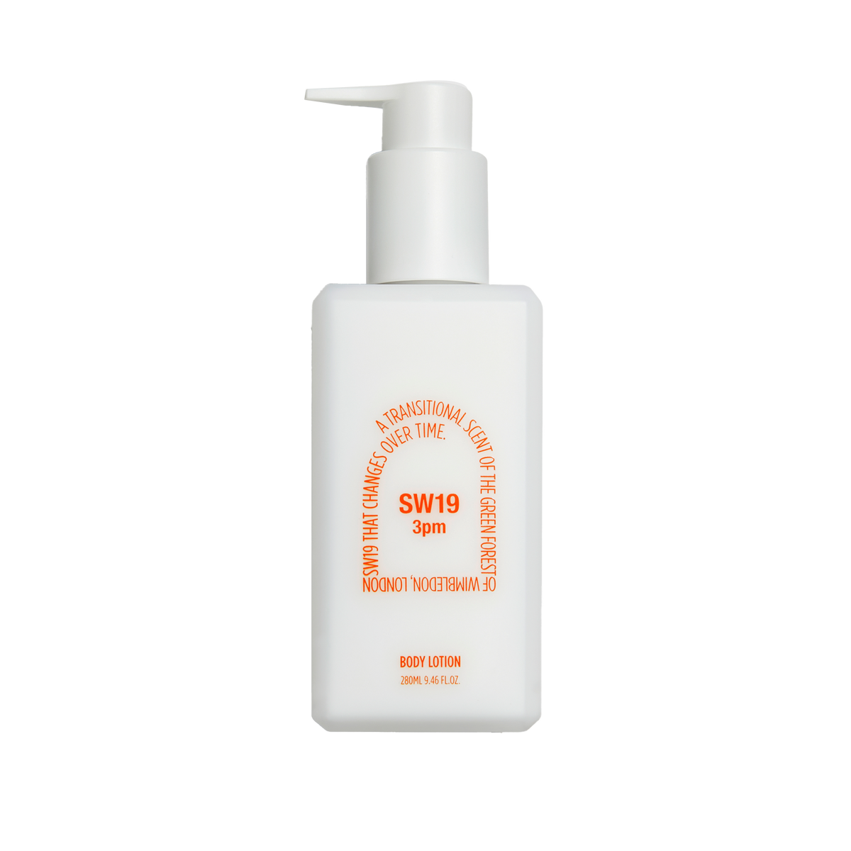 SW19 SW19 3pm BODY LOTION 280ml - hydrating - front bottle shot