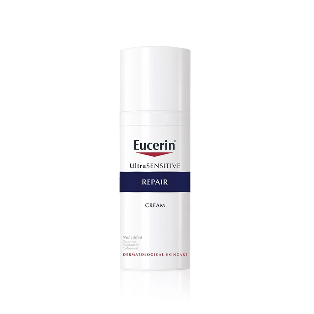 Eucerin Eucerin Ultra Sensitive Repair Cream 50ml - soothing - front bottle shot