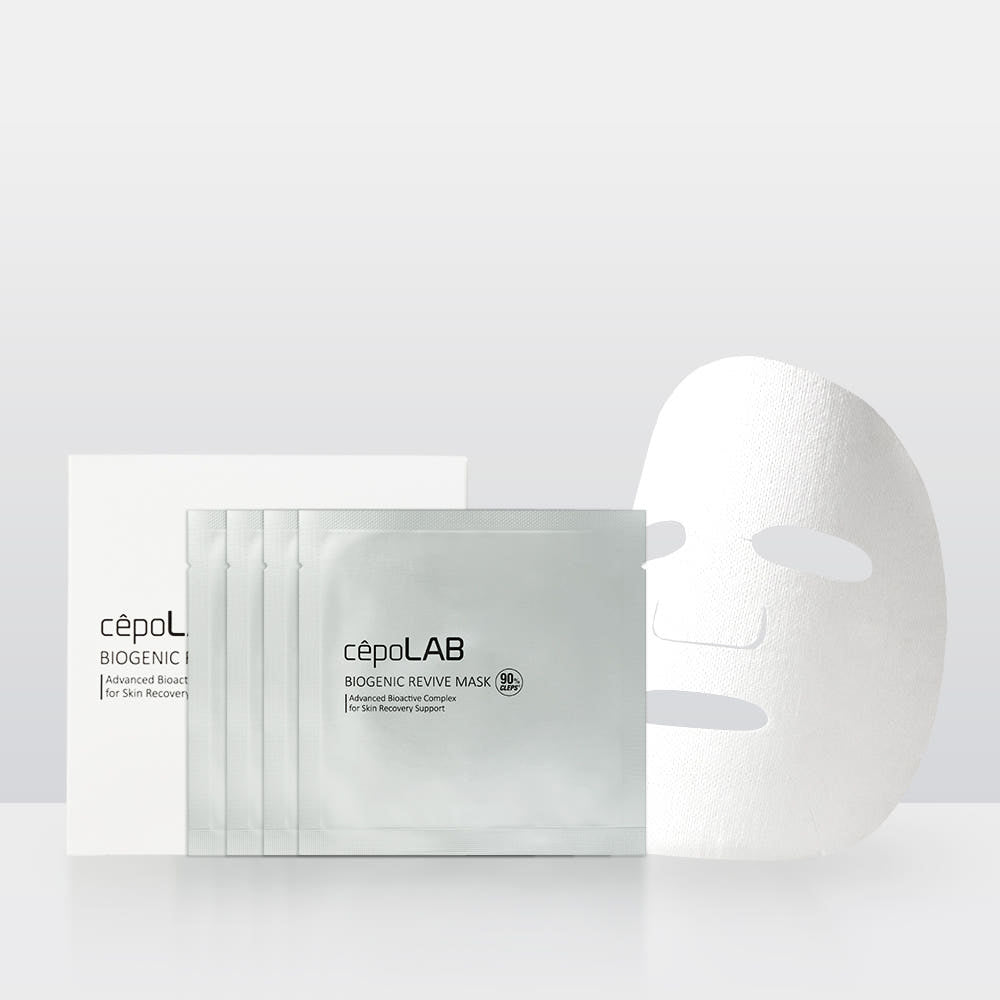cepoLAB cepoLAB Biogenic Revive Sheet Mask 12g x 4p - hydrating - front bottle shot