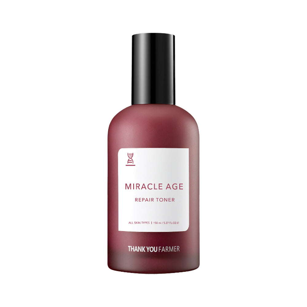 THANK YOU FARMER THANK YOU FARMER Miracle Age Repair Toner 150ml - soothing - front bottle shot