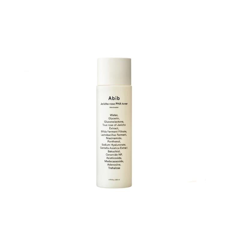 Abib Abib Jericho Rose PHA Toner 200ml - hydrating - front bottle shot