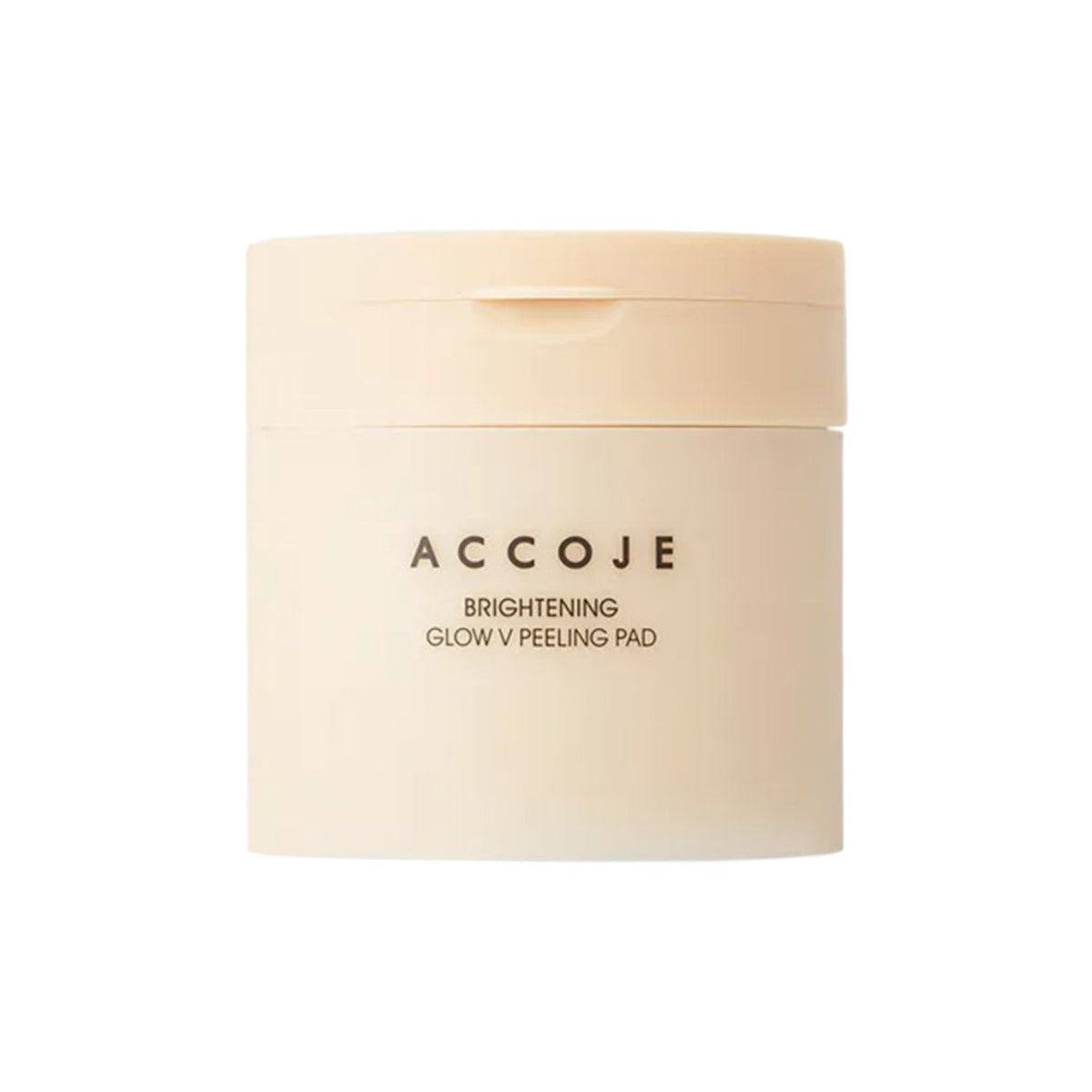 ACCOJE ACCOJE Brightening Glow V Peeling Pad 150ml (70 Sheets) - hydrating - front bottle shot