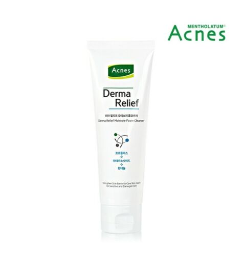 ACNES ACNES Derma Relief Moisture Foam Cleanser 125ml - hydrating - front bottle shot