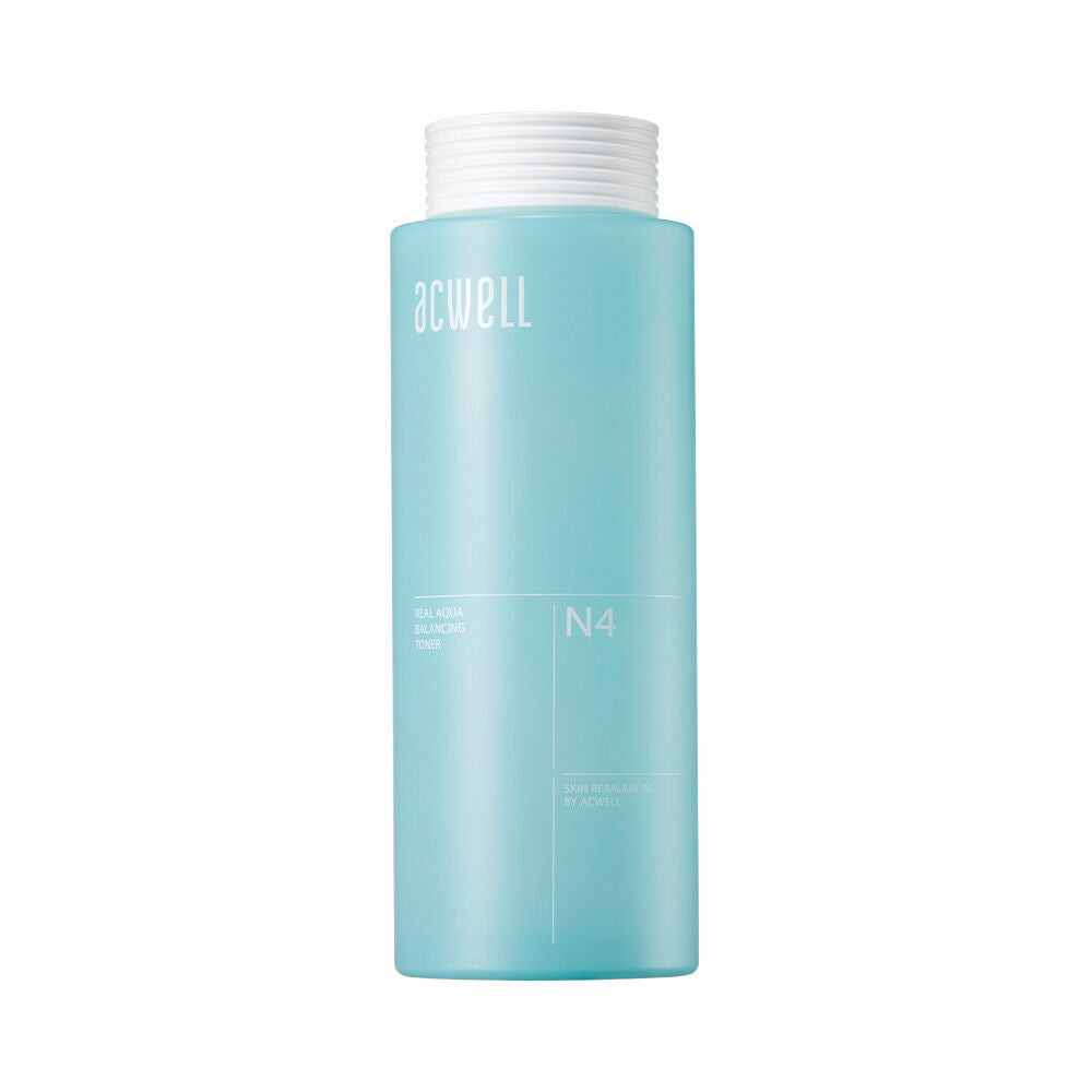 acwell acwell Real Aqua Balancing Toner 160ml - hydrating - front bottle shot