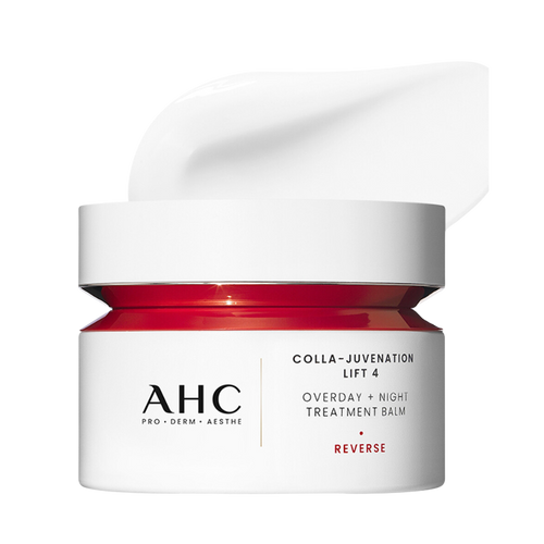 AHC AHC Colla-Juvenation Lift 4 Overday + Night Treatment Balm 50ml - anti-aging - front bottle shot