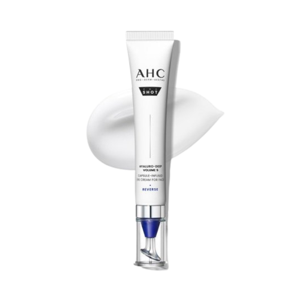 AHC AHC Pro Shot Hyaluro-Deep Volume 5 Capsule-Infused Eye Cream For Face 30ml - hydrating - front bottle shot