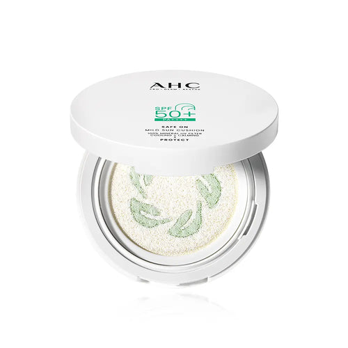 AHC AHC Safe On Mild Sun Cushion 25g - soothing - front bottle shot