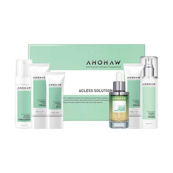 AHOHWA AHOHWA Acless Solution Set - soothing - front bottle shot