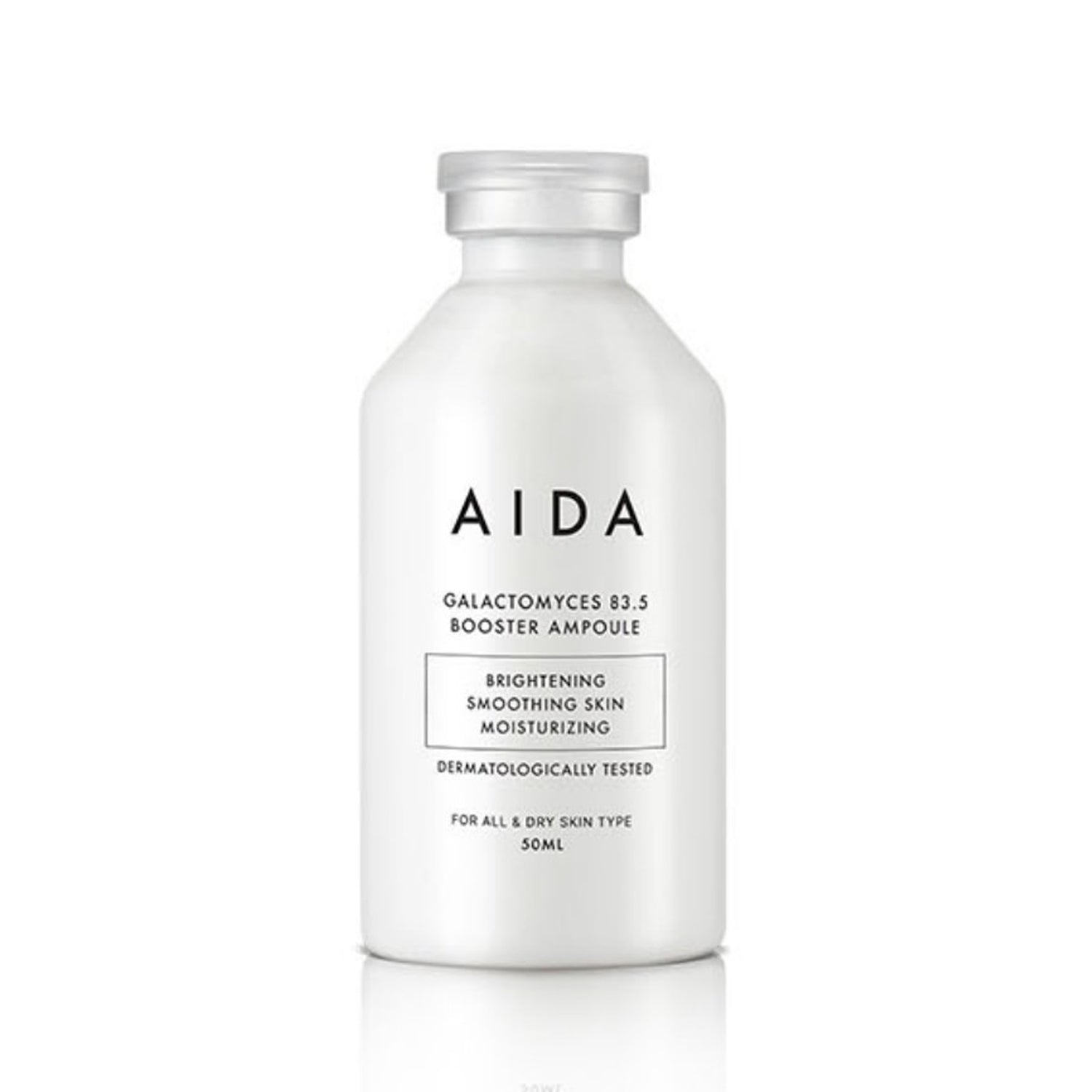 AIDA AIDA Galactomyces 83.5 Booster Ampoule 50ml - exfoliating - front bottle shot