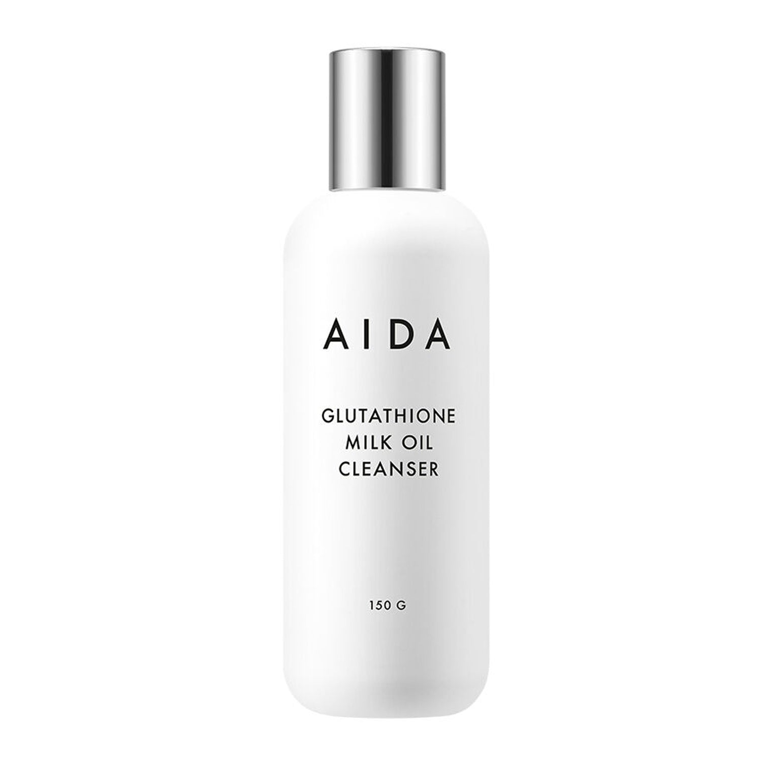 AIDA AIDA Glutathione Milk Oil Cleanser 150g - hydrating - front bottle shot