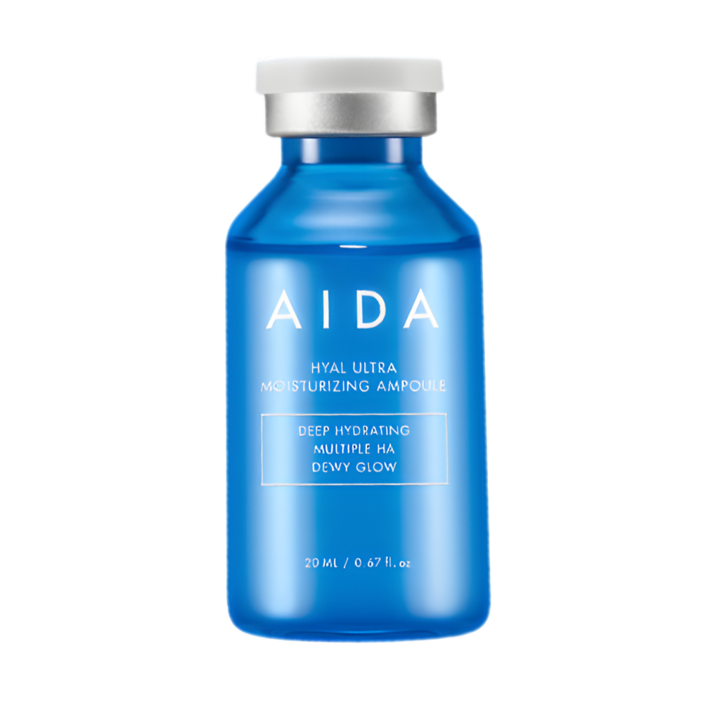 AIDA AIDA Hyal Ultra Moisturizing Ampoule 20ml - hydrating - front bottle shot