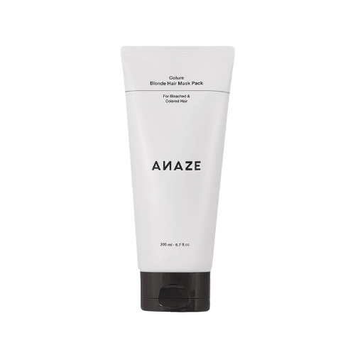 ANAZE ANAZE Colure Blonde Hair Mask Pack C01 200ml - hydrating - front bottle shot