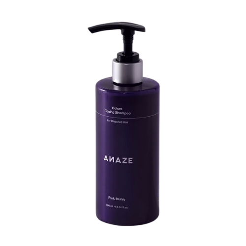 ANAZE ANAZE Colure Pink Muhly Toning Shampoo T03 300ml - hydrating - front bottle shot