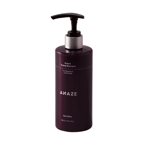 ANAZE ANAZE Colure Red Wine Toning Shampoo T06 300ml - cleansing - front bottle shot