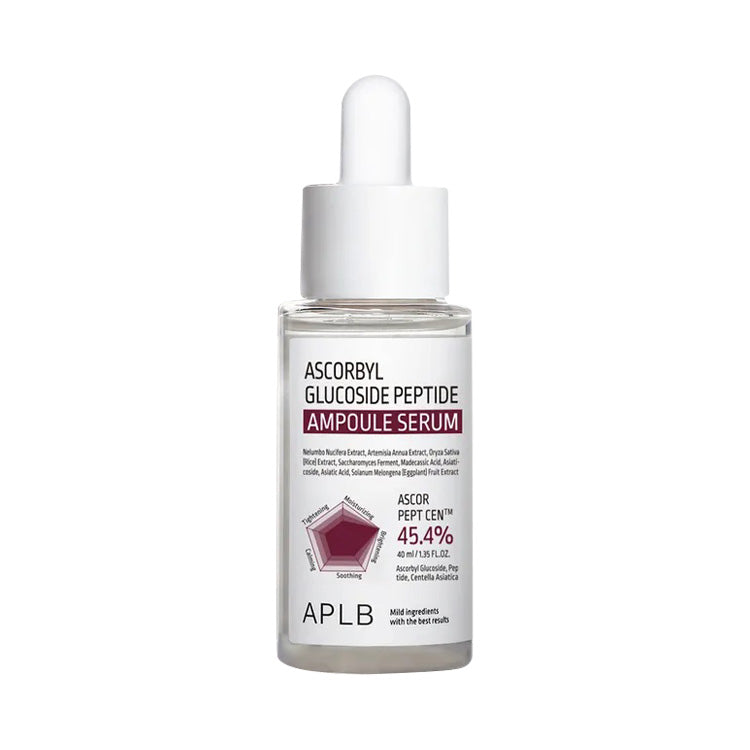 APLB APLB Ascorbyl Glucoside Peptide Ampoule Serum 40ml - soothing - front bottle shot