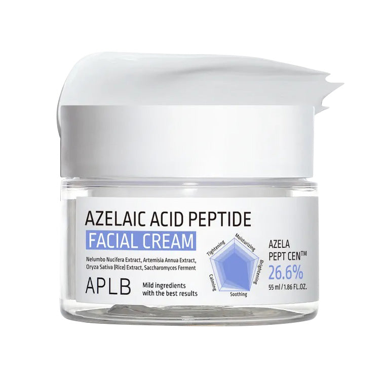 APLB APLB Azelaic Acid Peptide Facial Cream 55ml - soothing - front bottle shot