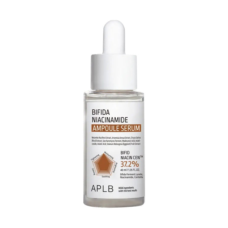 APLB APLB Bifida Niacinamide Ampoule Serum 40ml - hydrating - front bottle shot