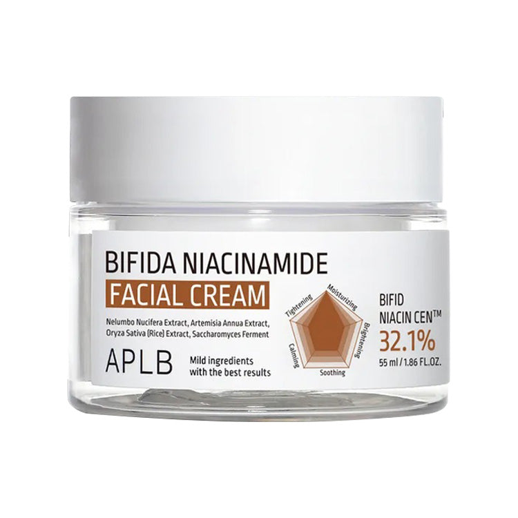 APLB APLB Bifida Niacinamide Facial Cream 55ml - hydrating - front bottle shot