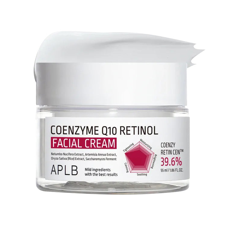 APLB APLB Coenzyme Q10 Retinol Facial Cream 55ml - hydrating - front bottle shot