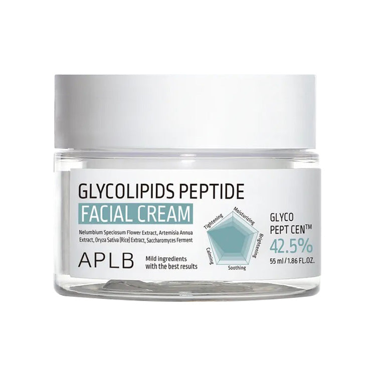 APLB APLB Glycolipids Peptide Facial Cream 55ml - hydrating - front bottle shot