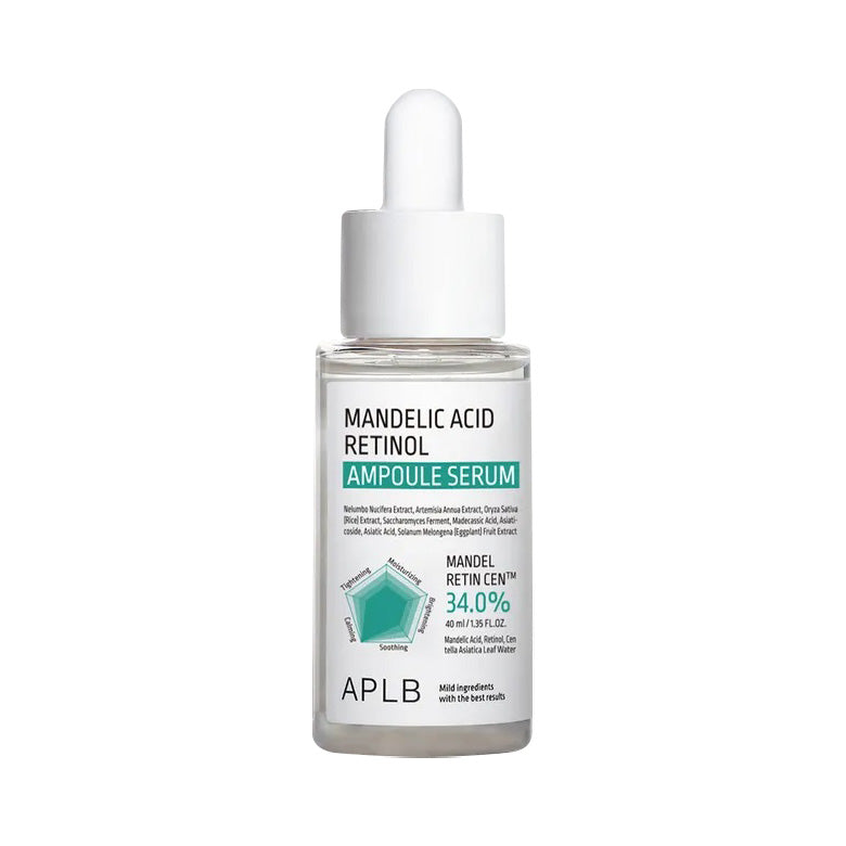 APLB APLB Mandelic Acid Retinol Ampoule Serum 40ml - hydrating - front bottle shot