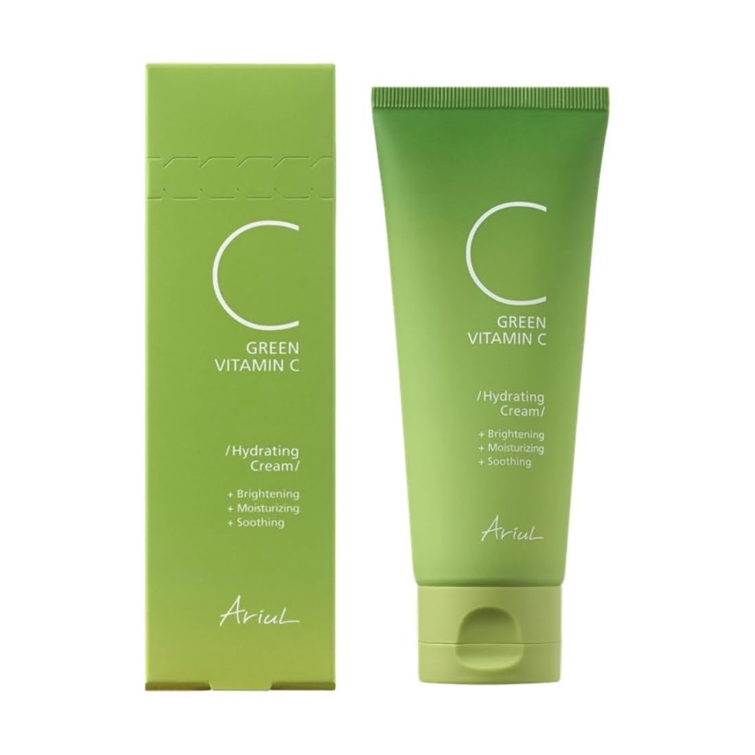 Ariul Ariul Green VitaminC Hydrating Cream 100g - hydrating - front bottle shot