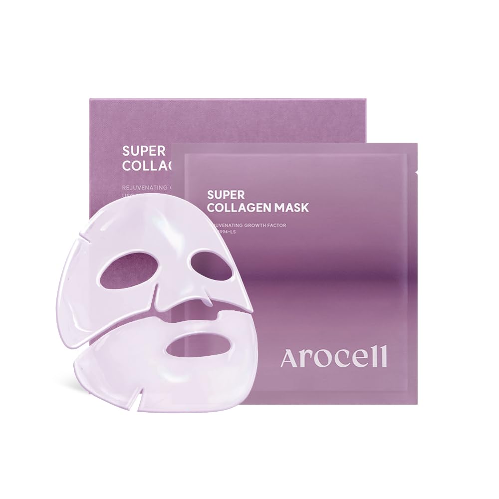 AROCELL AROCELL Super Collagen Mask 43g x 4ea - hydrating - front bottle shot