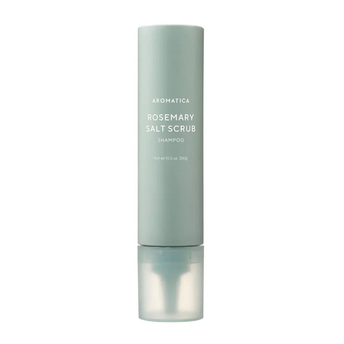 AROMATICA AROMATICA (Scalp Care) Rosemary Salt Scrub Shampoo 300g - nourishing - front bottle shot