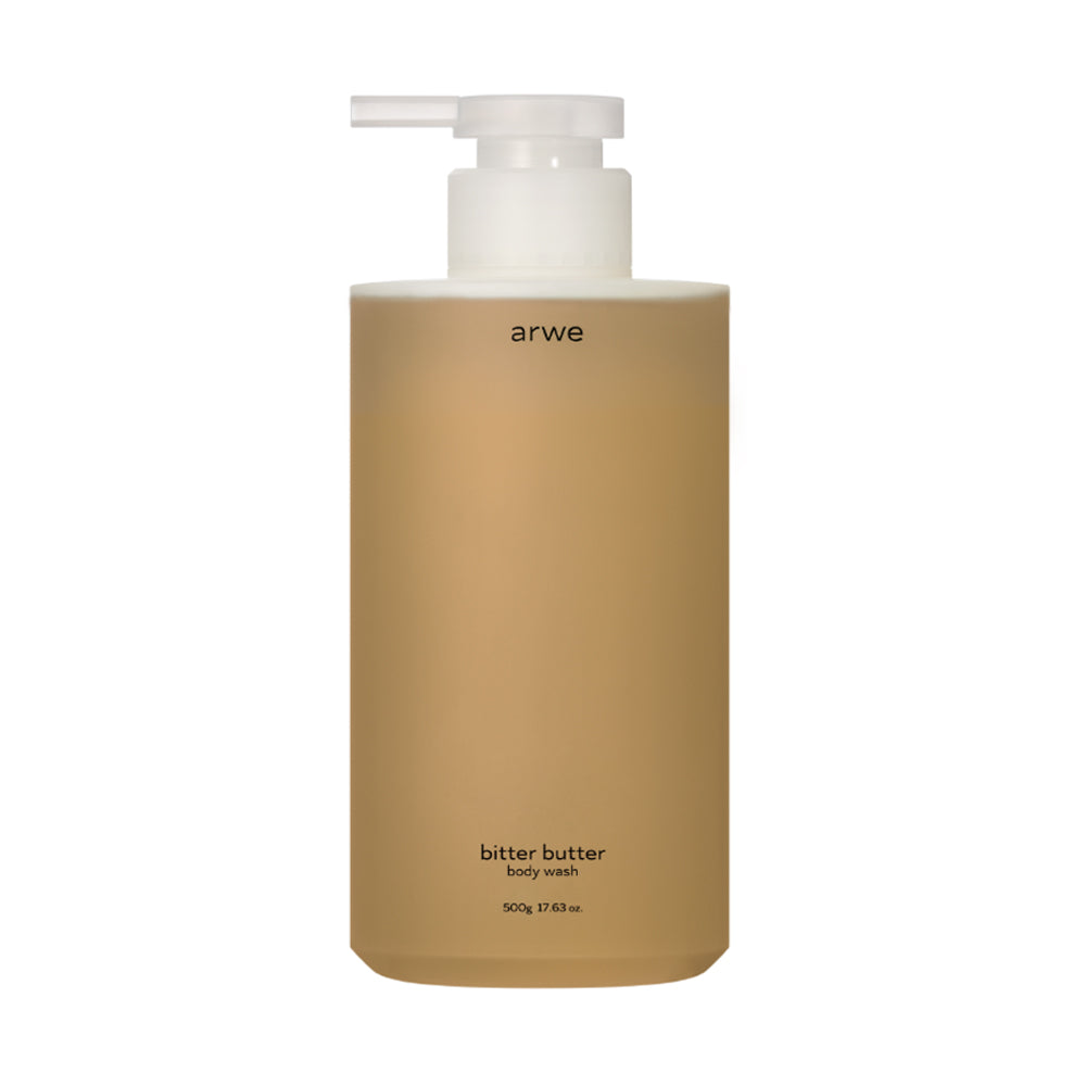 ARWE ARWE Bitter Butter Body Wash 500ml - hydrating - front bottle shot