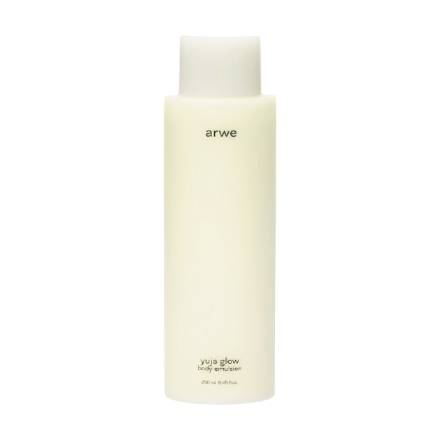 ARWE ARWE Yuja Glow Body Emulsion 250ml - hydrating - front bottle shot