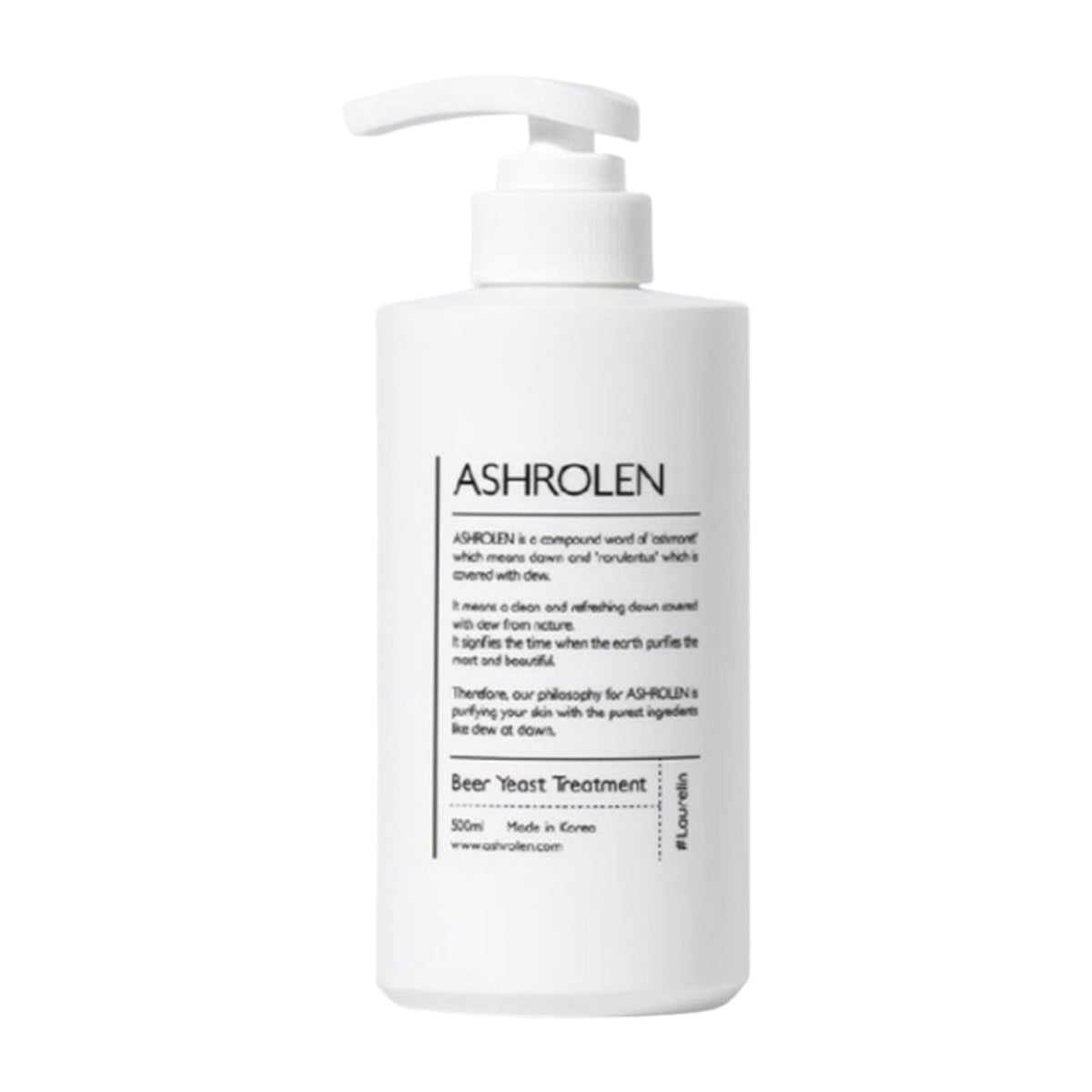 ASHROLEN ASHROLEN Beer Yeast Treatment 500ml - hydrating - front bottle shot