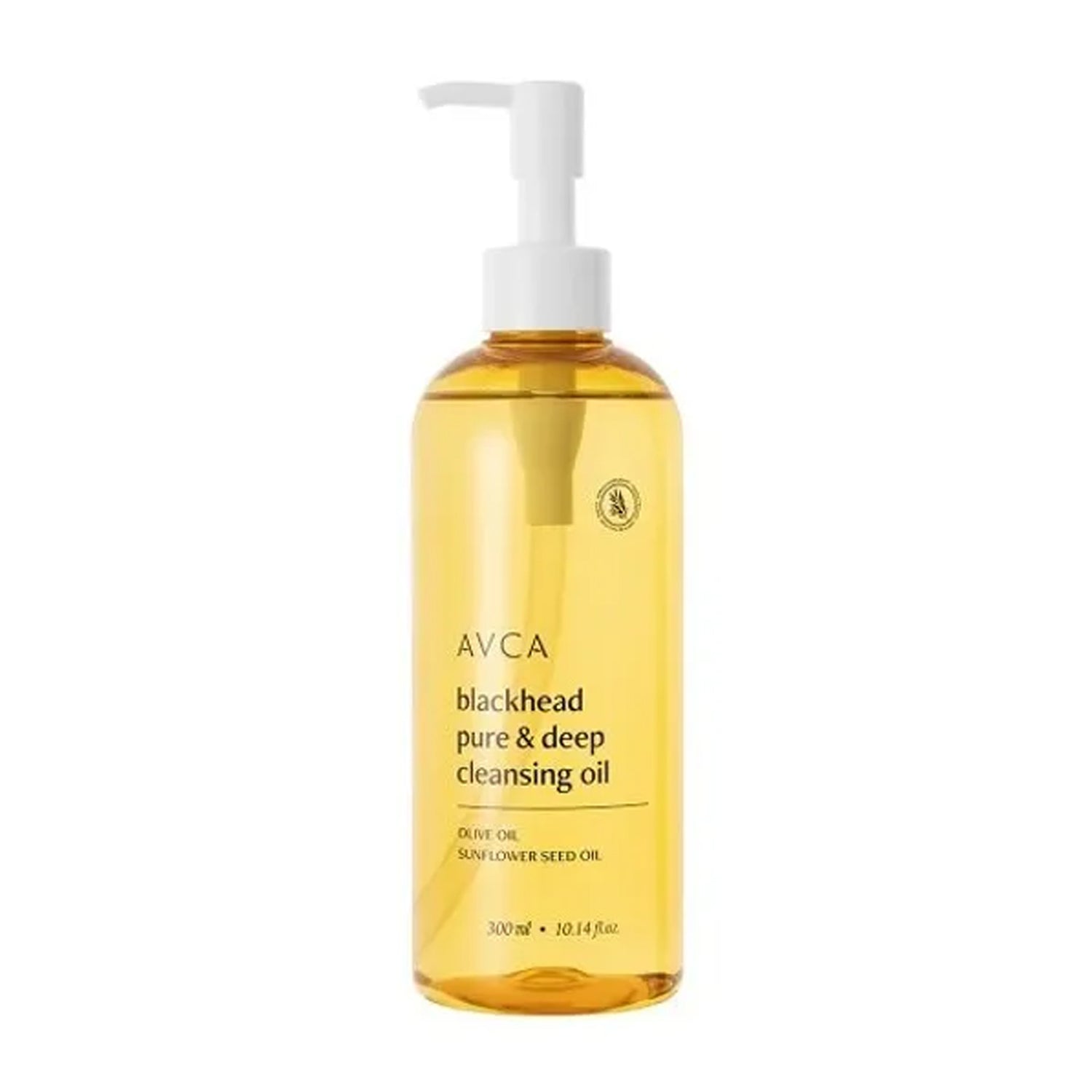 AVCA AVCA Blackhead Pure & Deep Cleansing Oil 300ml - pore care - front bottle shot