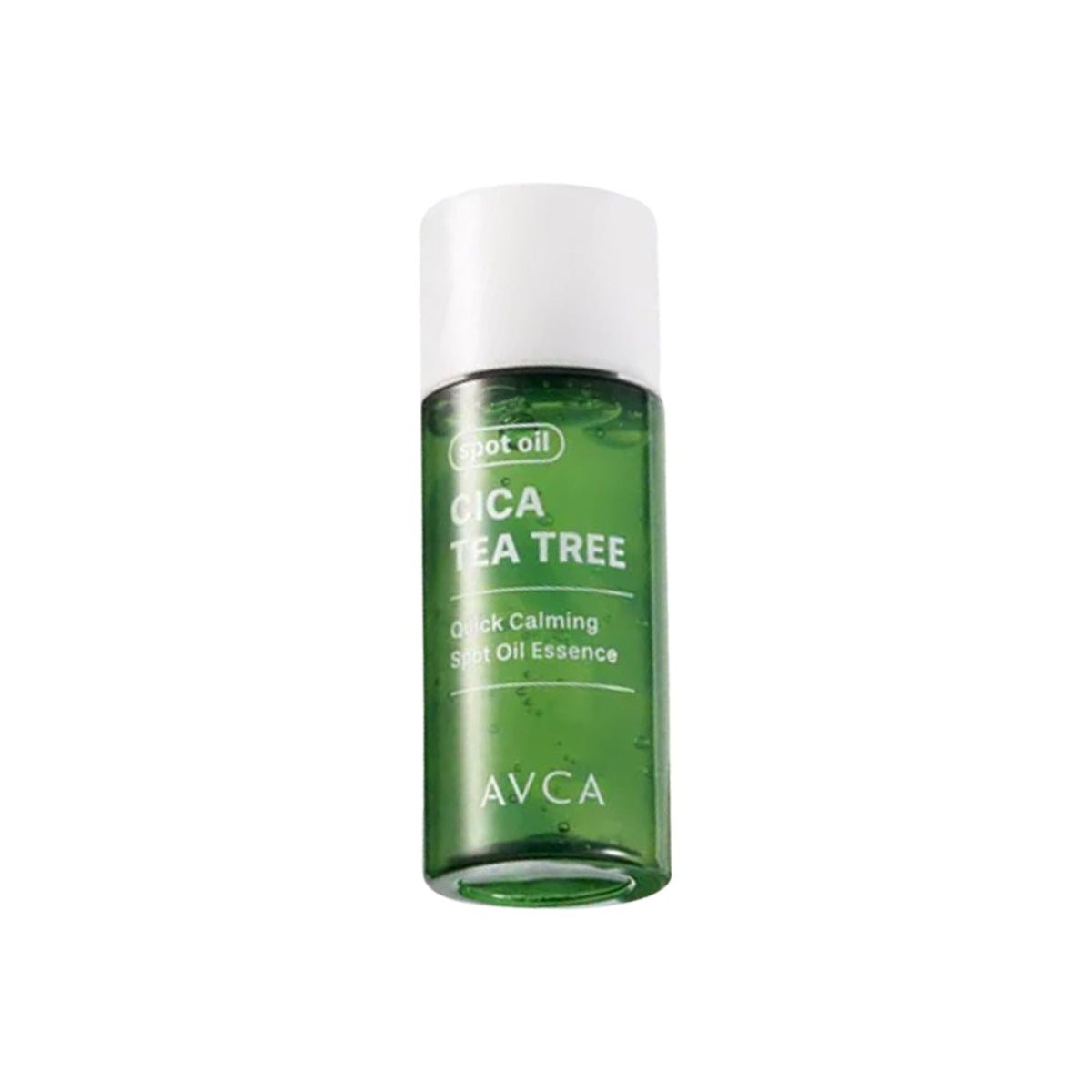 AVCA AVCA Cica Tea Tree Quick Calming Spot Oil Essence 8g - soothing - front bottle shot