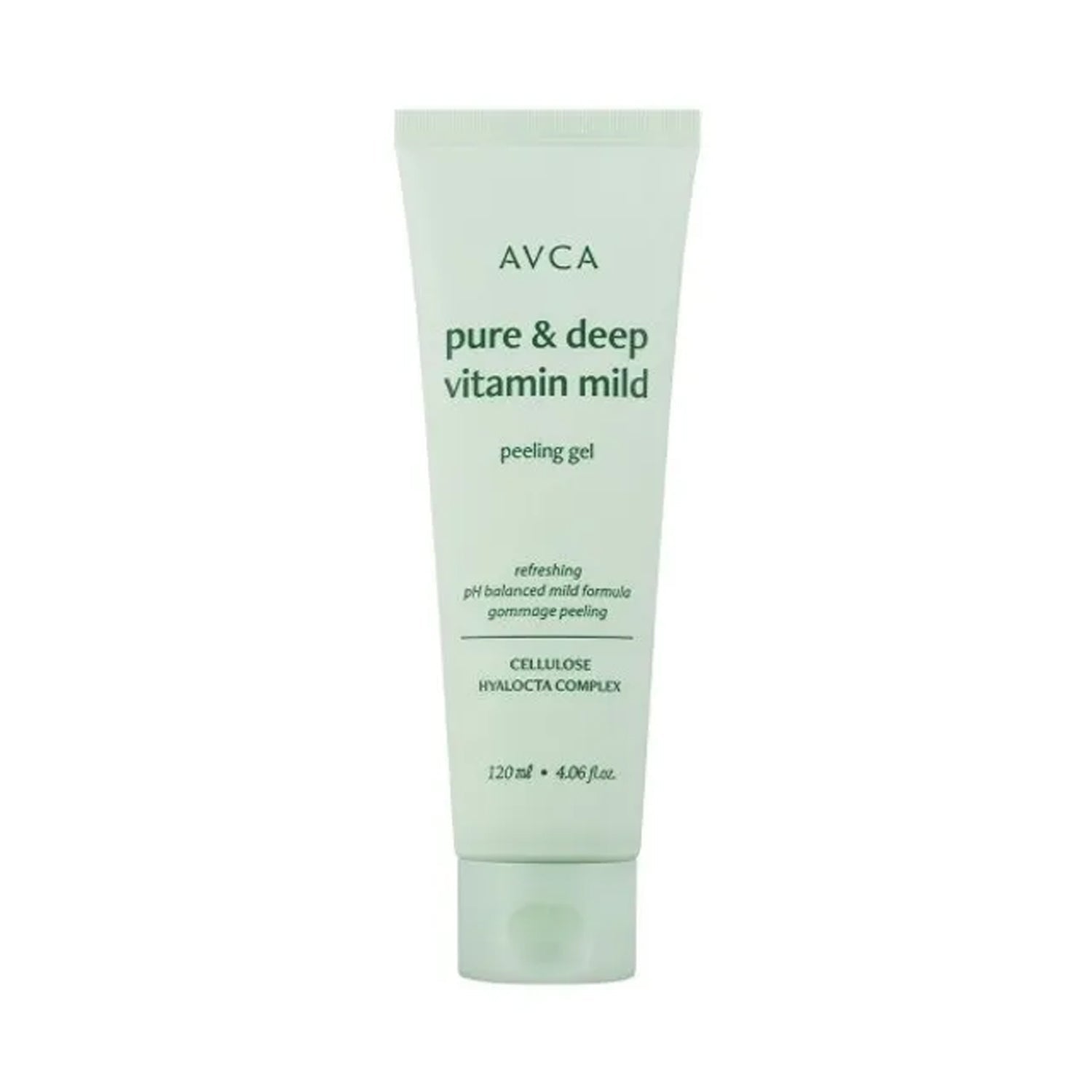 AVCA AVCA Pure & Deep Vitamin Mild Peeling Gel 120ml - hydrating - front bottle shot