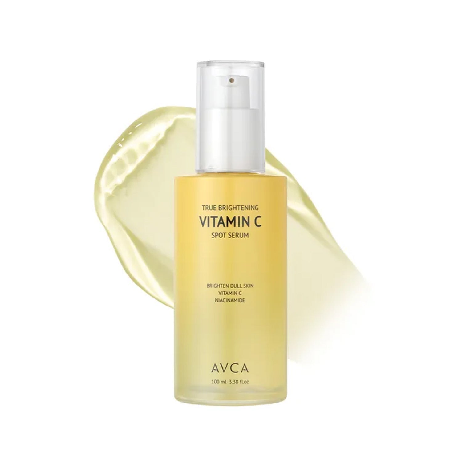 AVCA AVCA True Brightening Vitamin C Spot Serum 100ml - hydrating - front bottle shot
