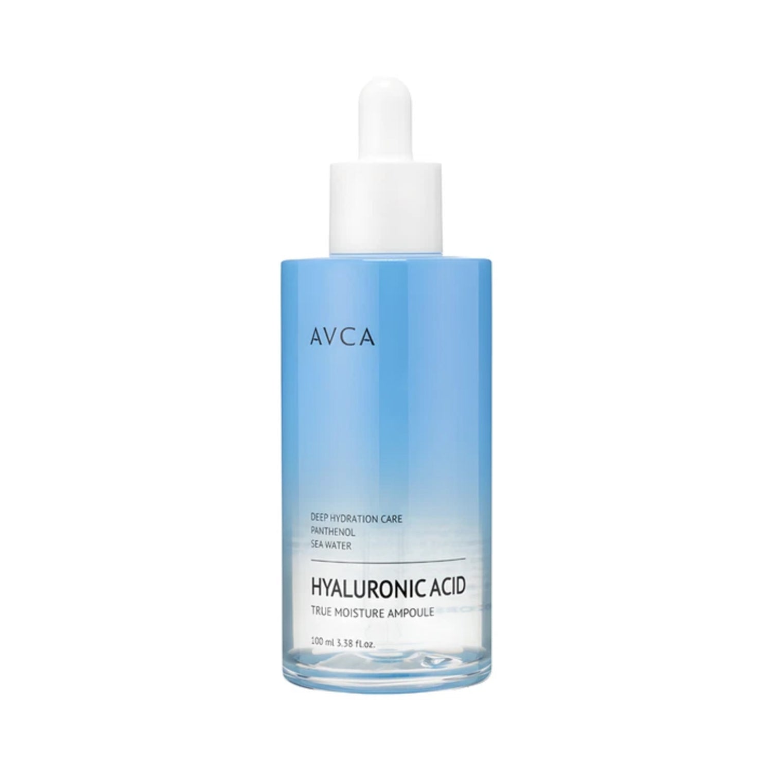 AVCA AVCA True Moisture Hyaluronic Acid Ampoule 100ml - hydrating - front bottle shot