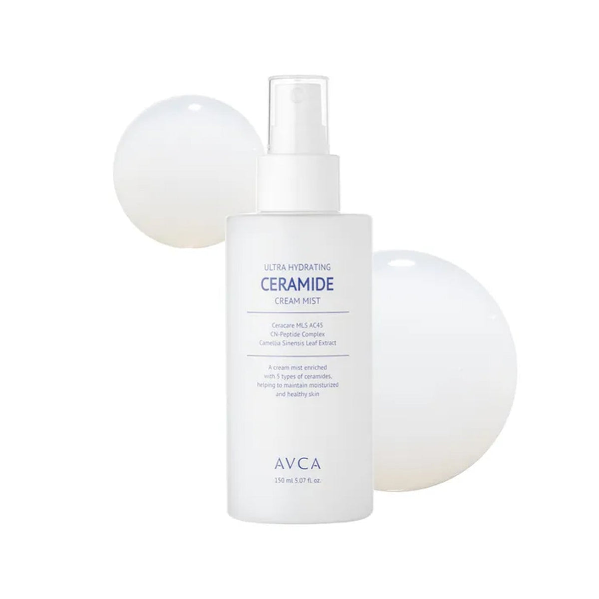 AVCA AVCA Ultra Hydrating Ceramide Cream Mist 150ml - hydrating - front bottle shot