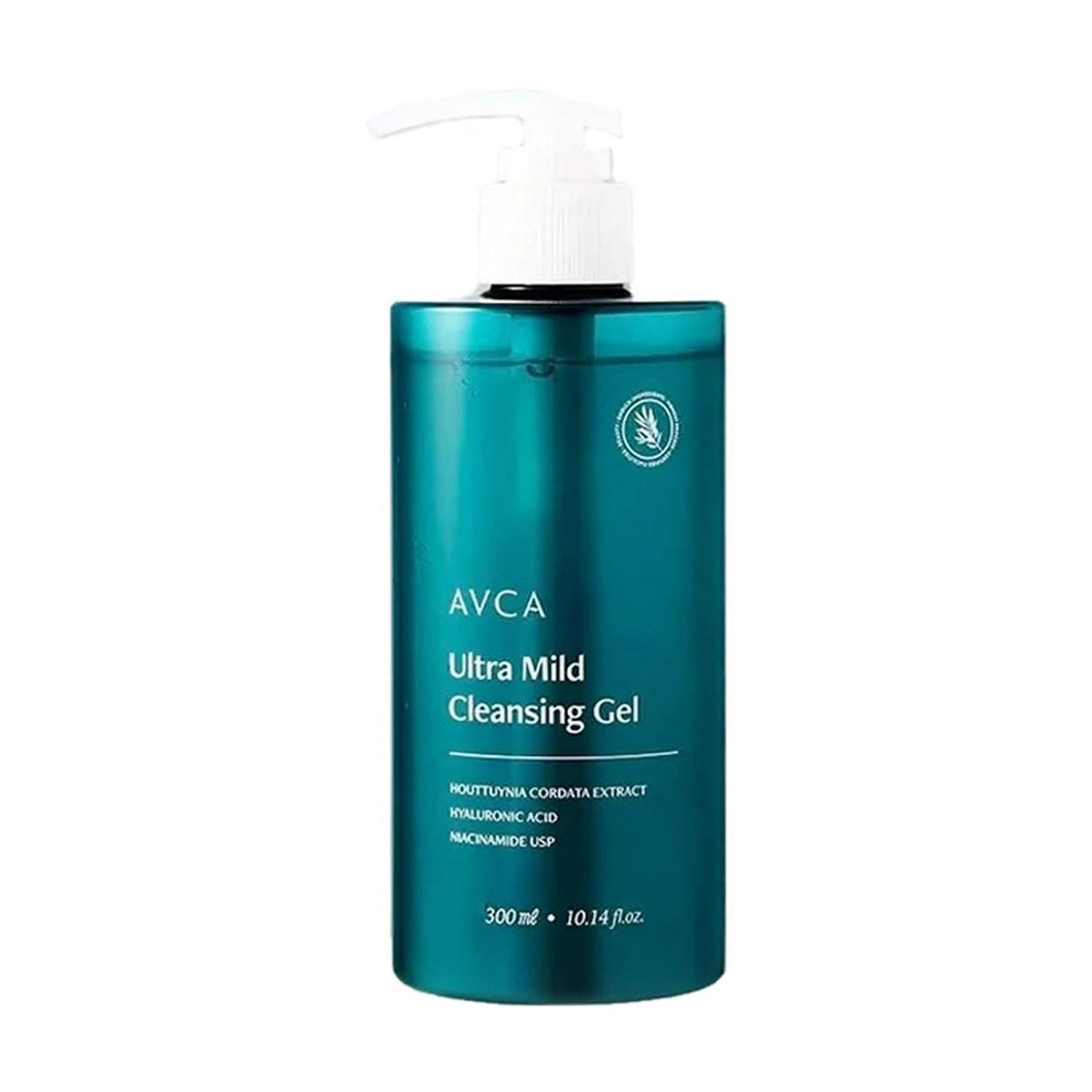 AVCA AVCA Ultra Mild Cleansing Gel 300ml - hydrating - front bottle shot