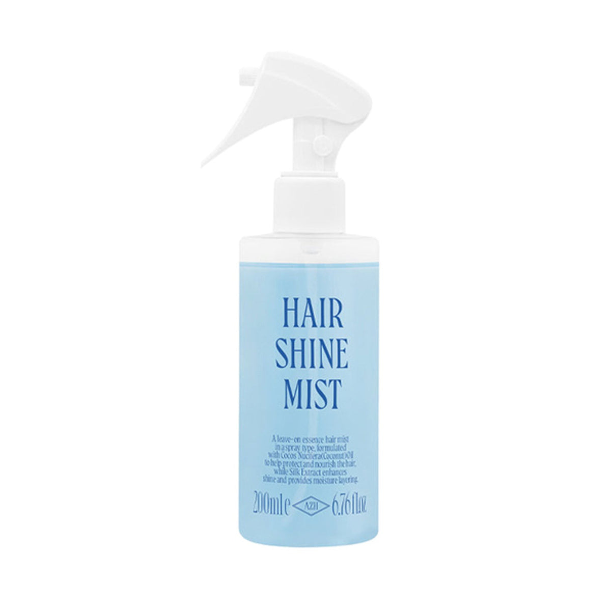 AZH AZH Hair Shine Mist 200ml - hydrating - front bottle shot