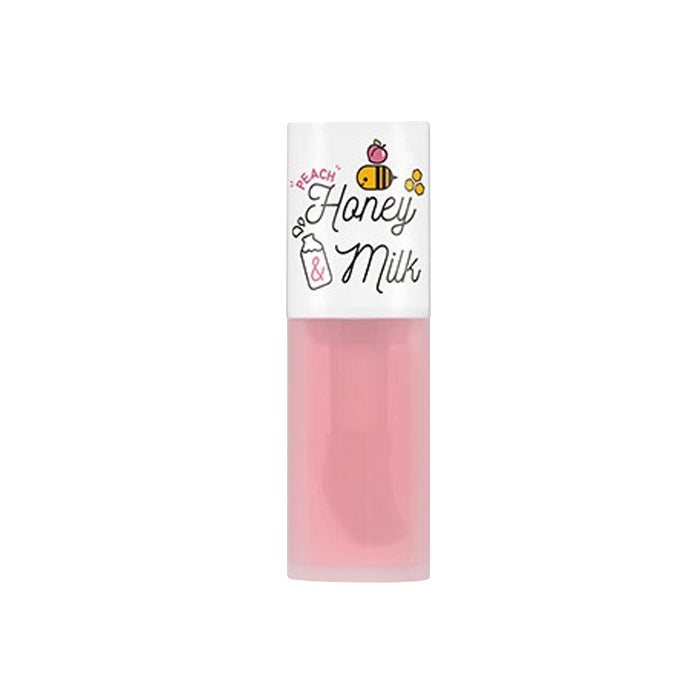 A'PIEU A'pieu Honey & Milk Lip Oil Light 5g Peach - hydrating - front bottle shot