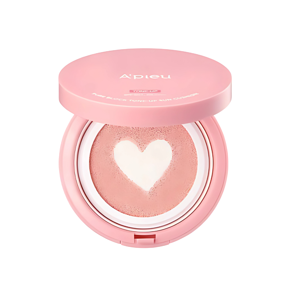 A'PIEU A'PIEU Tone - Up Sun Cushion SPF50+ PA++++ 11g - brightening - front bottle shot