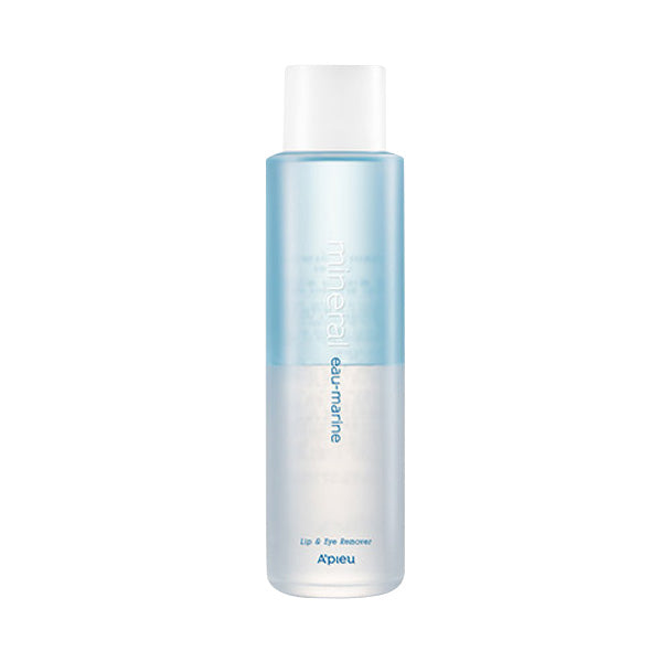 A'PIEU A'pieu Mineral Lip & Eye Remover Oh Marin 250ml - hydrating - front bottle shot